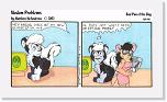 Modem Problems #90 - Bad Pun of the Day - July 7th, 2003